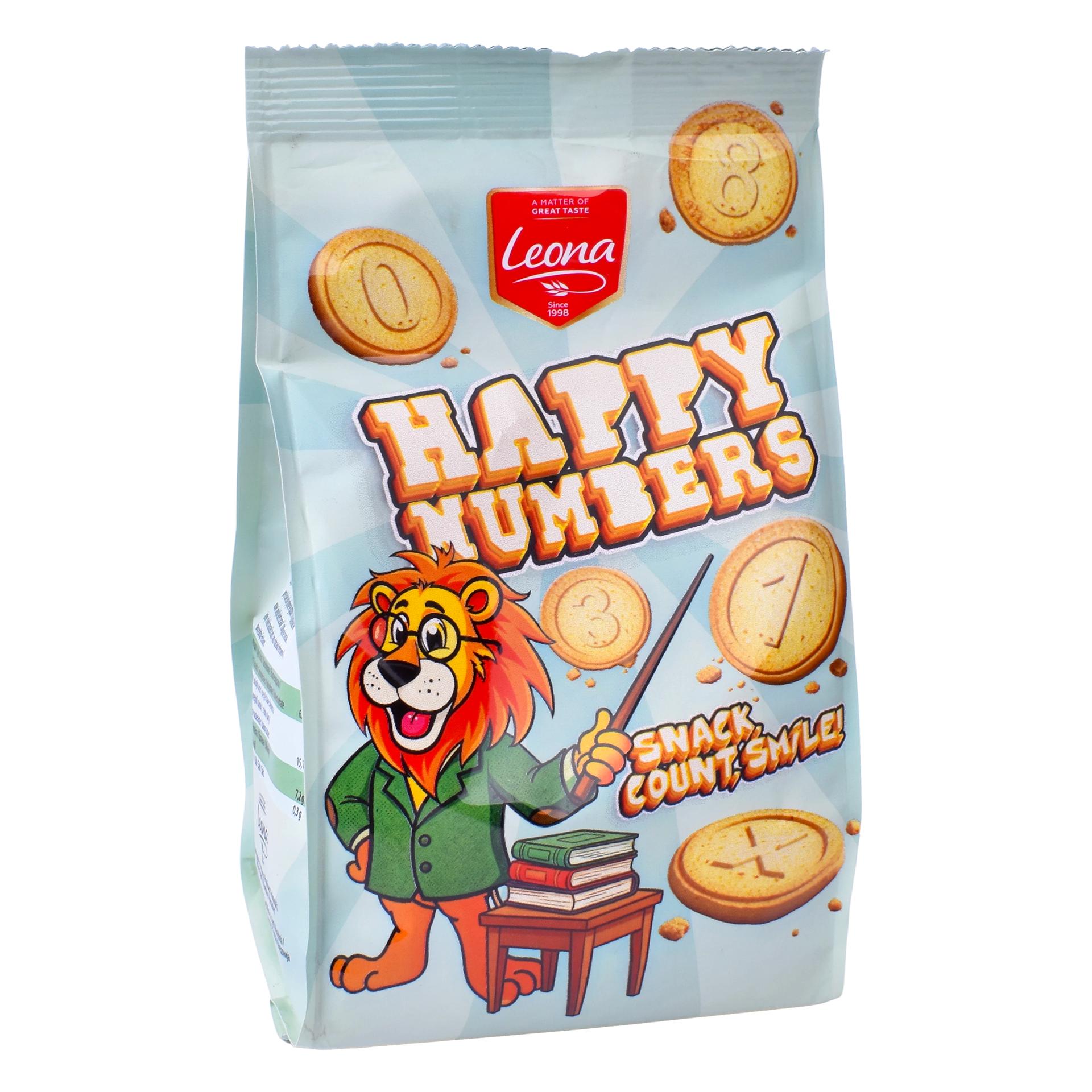 LEONA BOLACHA INFANTIL NUMEROS 200GR LEONA BOLACHA INFANTIL NUMEROS 200GR