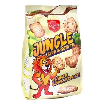 LEONA BOLACHA INFANTIL JUNGLE 200GR
