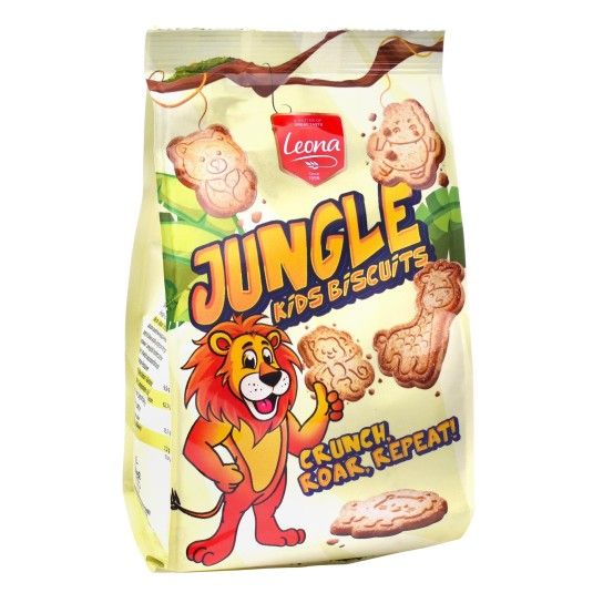 LEONA BOLACHA INFANTIL JUNGLE 200GR LEONA BOLACHA INFANTIL JUNGLE 200GR