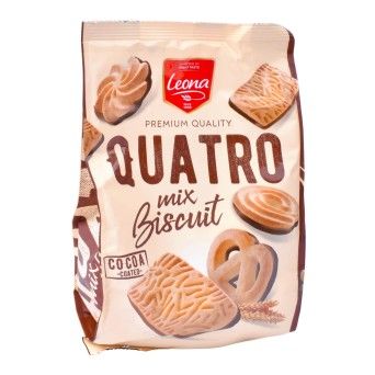 LEONA QUATRO MIX BISCUIT CACAO 300GR