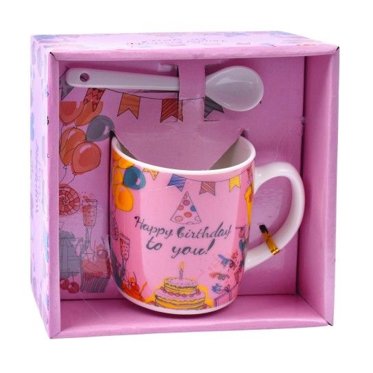 SET CANECA+COLHER 7,8CM SK 3194-301 CX60 SET CANECA+COLHER 7,8CM SK 3194-301 CX60
