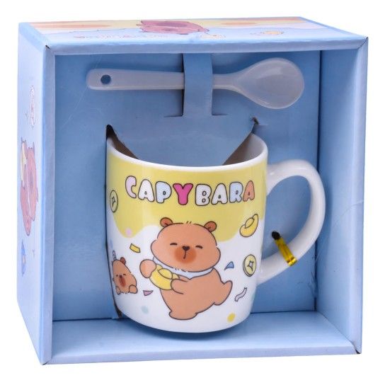 SET CANECA+COLHER 7,8CM SK 3194-303 CX60 SET CANECA+COLHER 7,8CM SK 3194-303 CX60
