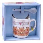 SET CANECA+COLHER 7,8CM SK 3194-303 CX60 SET CANECA+COLHER 7,8CM SK 3194-303 CX60