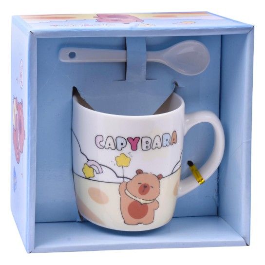 SET CANECA+COLHER 7,8CM SK 3194-303 CX60 SET CANECA+COLHER 7,8CM SK 3194-303 CX60