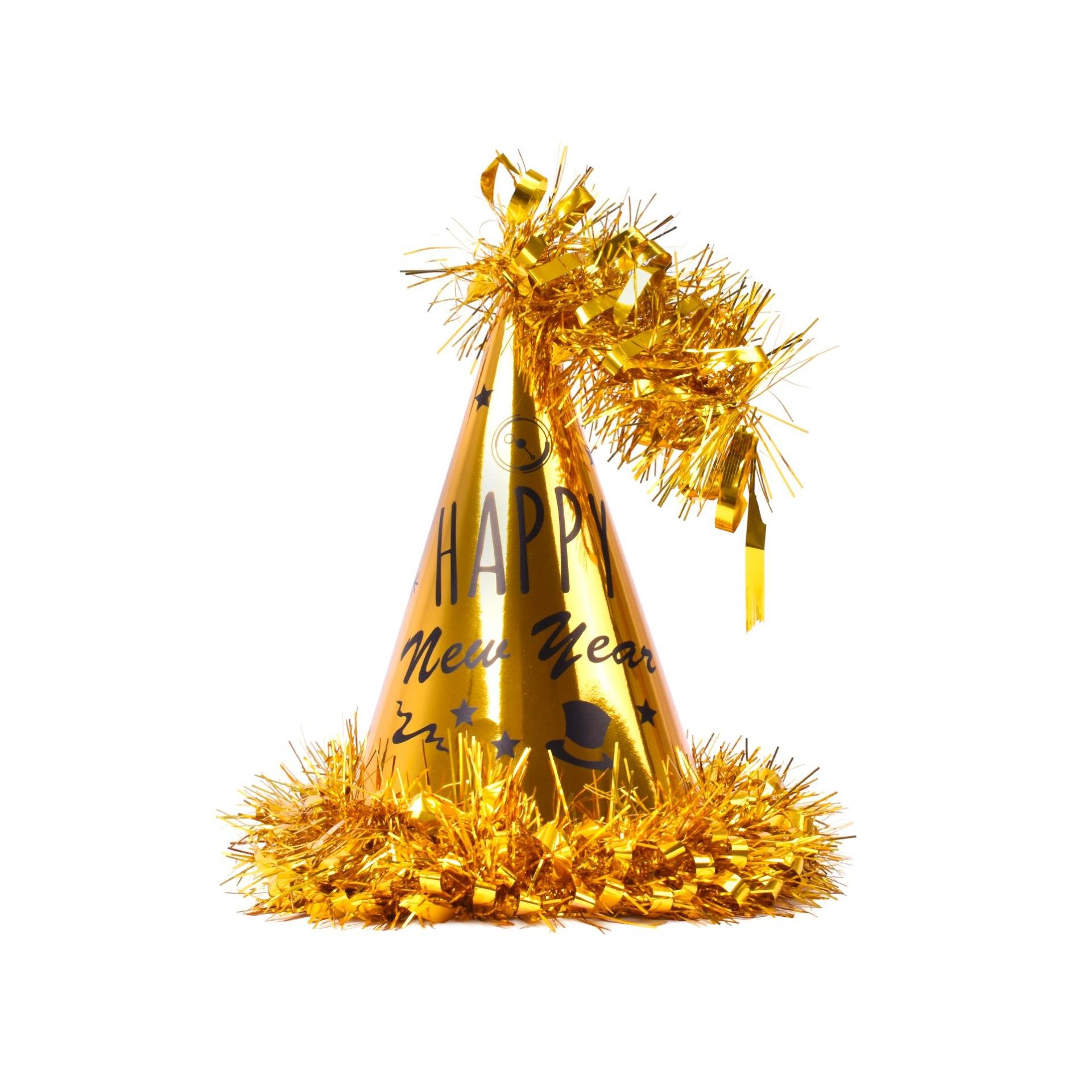 CHAPEU HNY OURO 24CM SK 2527-033-24A CX72 CHAPEU HNY OURO 24CM SK 2527-033-24A CX72