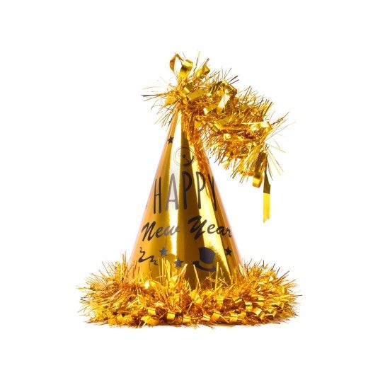 CHAPEU HNY OURO 24CM SK 2527-033-24A CX72 CHAPEU HNY OURO 24CM SK 2527-033-24A CX72