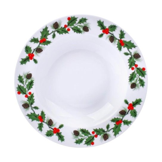 SERVIÇO JANTAR NATAL 18PCS M24002 SERVIÇO JANTAR NATAL 18PCS M24002