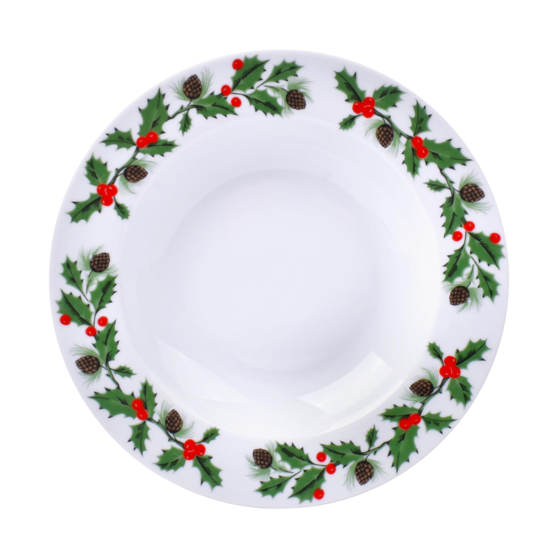 SERVIÇO JANTAR NATAL 18PCS M24002 SERVIÇO JANTAR NATAL 18PCS M24002