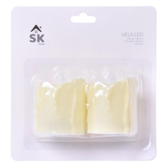 VELA LED CREME 2UN 5X3,5 SKPA 2402-300-02A CX144
