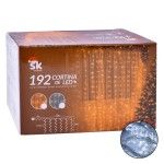 CORTINA LUZ BRANCA 192LED 2M SK2697-130B-02 CX48 CORTINA LUZ BRANCA 192LED 2M SK2697-130B-02 CX48