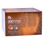CORTINA LUZ QUENTE 300LED 3MT SK2697-130A-03 CX48 CORTINA LUZ QUENTE 300LED 3MT SK2697-130A-03 CX48