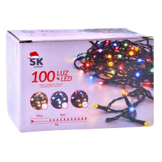 LUZES QNT NTL 100 UDS 9 MTS SK 2697124A-09 CX60 LUZES QNT NTL 100 UDS 9 MTS SK 2697124A-09 CX60