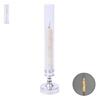 VELA LED PLASTICO 5,5X26CM SK 2402-356-26B CX48