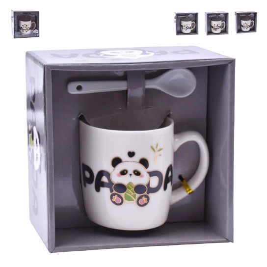 SET CANECA+COLHER 7,8CM SK 3194-302 CX60