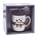 SET CANECA+COLHER 7,8CM SK 3194-302 CX60