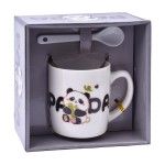 SET CANECA+COLHER 7,8CM SK 3194-302 CX60