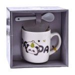 SET CANECA+COLHER 7,8CM SK 3194-302 CX60
