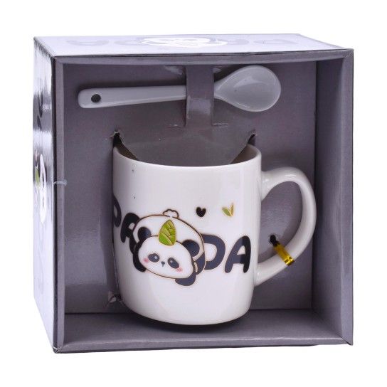 SET CANECA+COLHER 7,8CM SK 3194-302 CX60