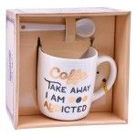 SET CANECA+COLHER 7,8CM SK 3194-300 CX60