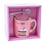 SET CANECA+COLHER 7,8CM SK 3194-301-01 CX60 SET CANECA+COLHER 7,8CM SK 3194-301-01 CX60