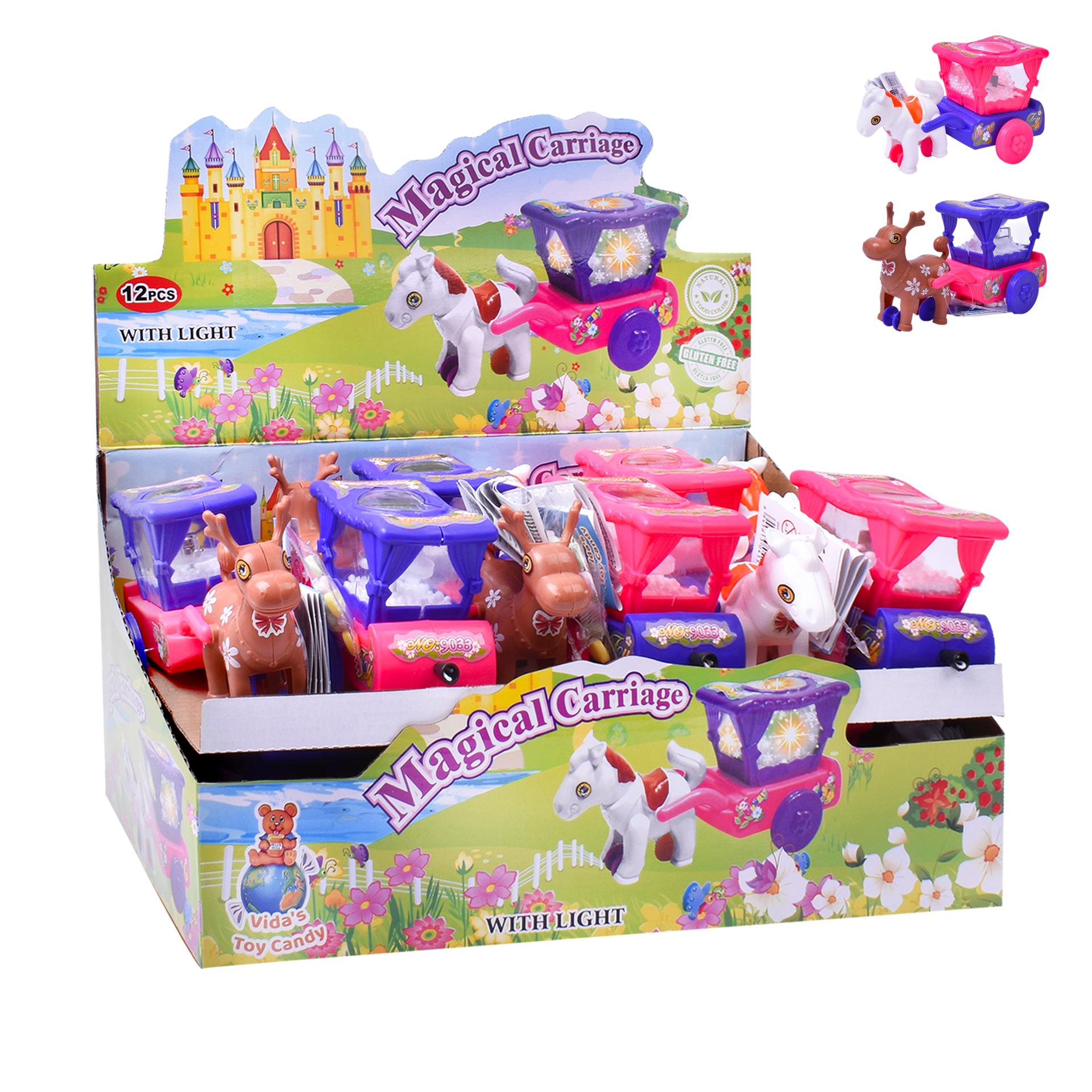 GOMAS CARRUAGEM MAGICA 12UN CX8