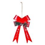 PENDENTE LA�O NATAL 15X22,5CM SK 0247-877 CX72