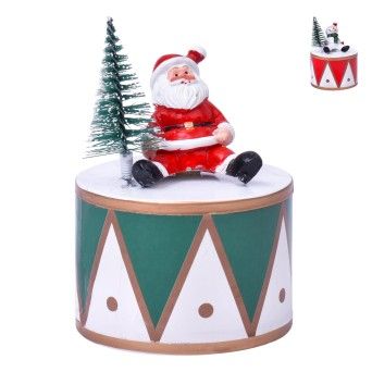 TAMBOR DEC NATAL 8X8X12CM SK 0247-462 CX48