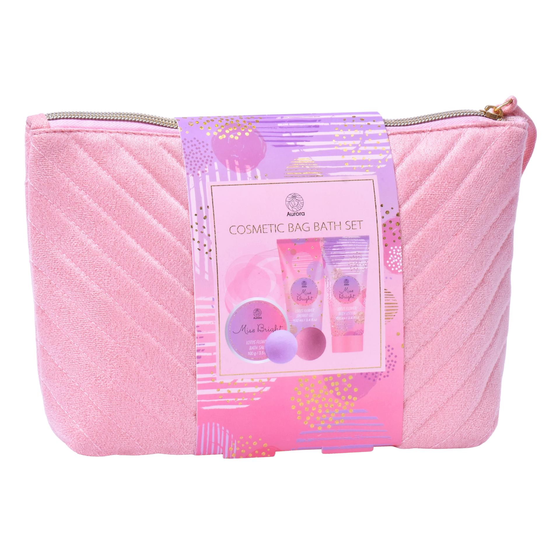 AURORA BOLSA CONJ BANHO MISS BRIGHT