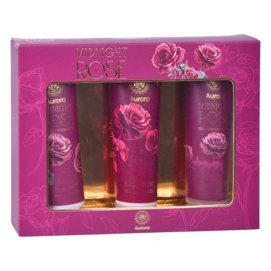 AURORA MIDNIGHT ROSE CONJ 3PÇ AURORA MIDNIGHT ROSE CONJ 3PÇ