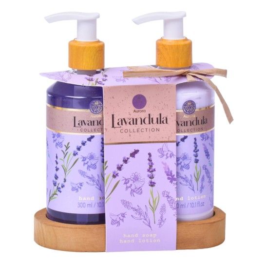 AURORA LAVANDA SABONETE+CREME MAOS 300ML AURORA LAVANDA SABONETE+CREME MAOS 300ML