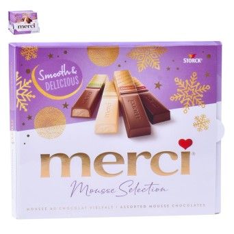 MERCI MOUSSE SELECTION 210G CX10
