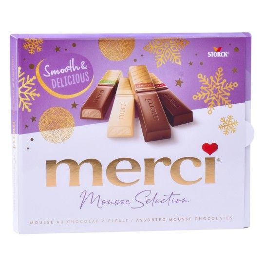 MERCI MOUSSE SELECTION 210G CX10 MERCI MOUSSE SELECTION 210G CX10