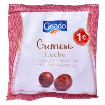 CASADO BOMBOM CREMOSO CHOC LEITE 70G CX18