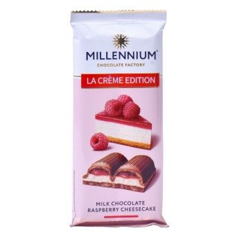 MILLENNIUM CHOCOLATE CHEESECAKE FRAMB 100G
